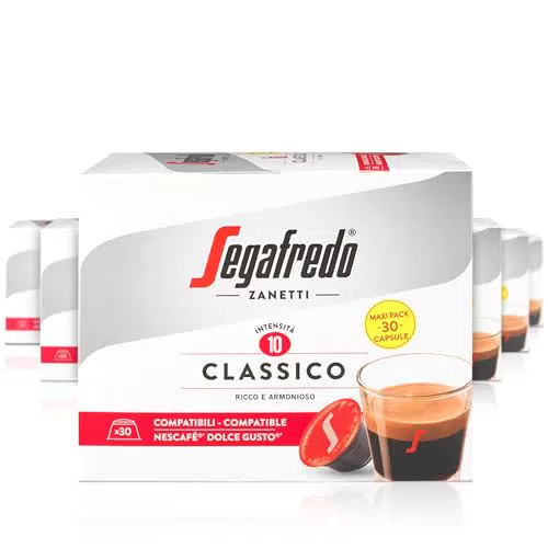 Segafredo Zanetti Capsule Caffè Classico Compatibili Dolce Gusto Tostatura Media