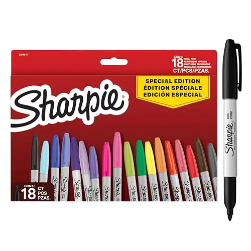 Sharpie Pennarelli Indelebili Punta Fine Edizione Limitata Set Ritorno a Scuola