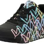 Skechers Sneaker Donna Uno Spread The Love Durabuck Mesh