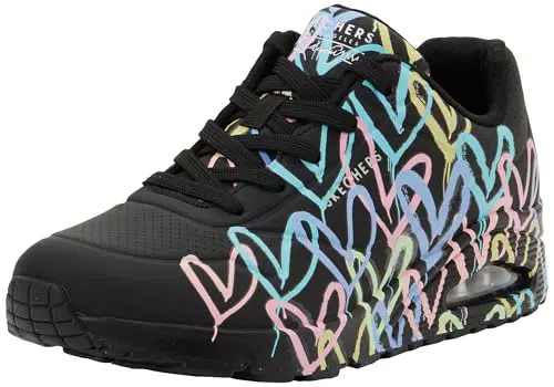 Skechers Sneaker Donna Uno Spread The Love Durabuck Mesh