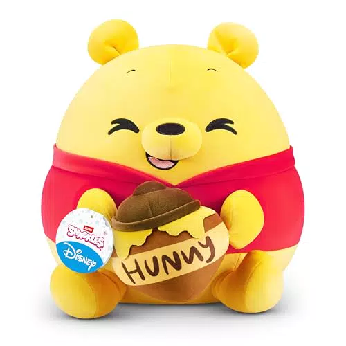 ZURU Snackles Disney Winnie the Pooh Peluche con Accessorio Snack