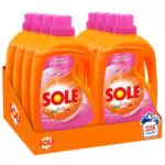 Sole Detersivo Lavatrice Liquido Potere Smacchiante Formula Igienizzante