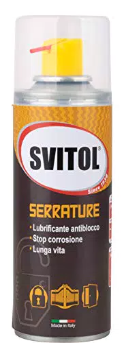 Svitol Lubrificante Anticorrosivo Professionale per Serrature e Meccanismi Porte