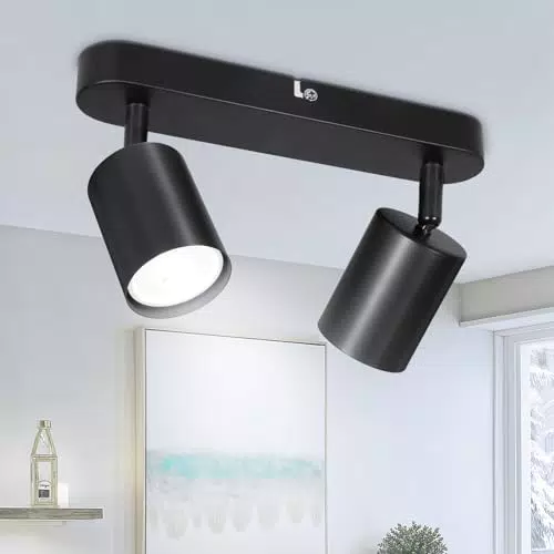TaFiCo Faretto Da Soffitto LED GU10 Orientabile Per Soggiorno, Camera, Cucina