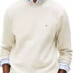 Tommy Hilfiger Felpa Uomo Seasonal Fleece con Scollo Rotondo