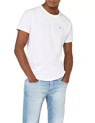Tommy Jeans Maglietta a Maniche Corte Tjm Xslim Jersey Tee Uomo