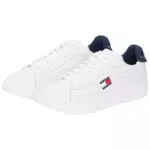 Tommy Jeans Sneakers Uomo Archive 98 in Pelle con Suola Preformata