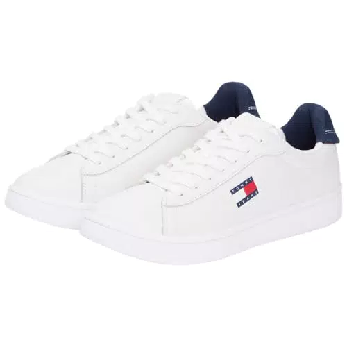 Tommy Jeans Sneakers Uomo Archive 98 in Pelle con Suola Preformata