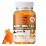Weider Sun Bronze Gummies Mango Pesca con Beta-Carotene per Abbronzatura e Pelle