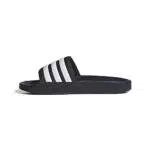adidas Adilette ciabatta sportiva, bianco/nero