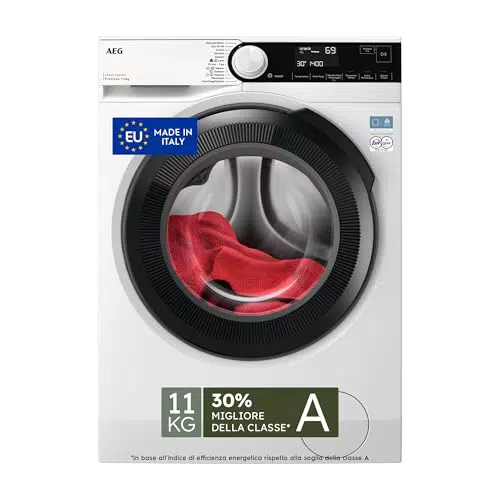 AEG Lavatrice Serie 7000 ProSteam 11 kg Frontale Vapore PreciseWash Classe A