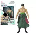 Bandai Action Figure Roronoa Zoro One Piece Three Sword Style Licenza Ufficiale