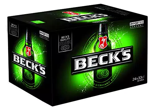 Beck's Birra Bottiglia in Vetro per Aperitivi e Feste