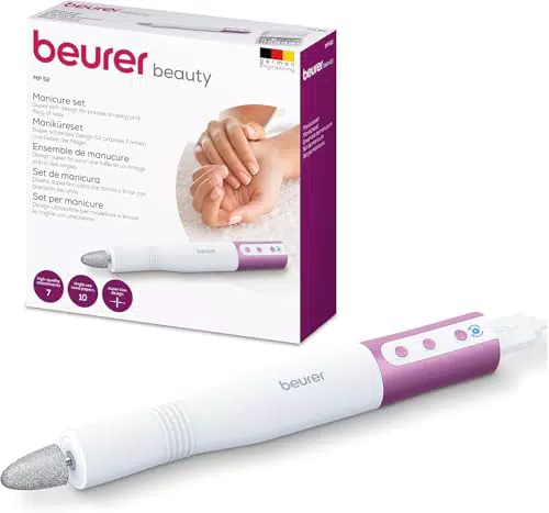 Beurer MP 52 Set Manicure Elettrico Professionale per Unghie Mani e Piedi