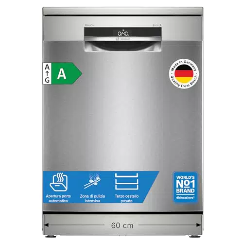 Bosch SMS6ECI15E Serie 6 Lavastoviglie Smart Libera Installazione 14 Coperti