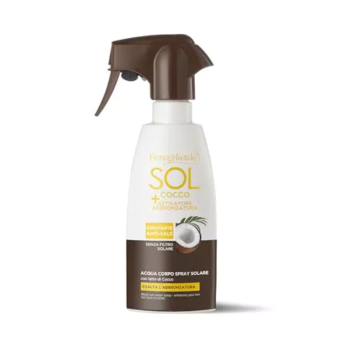 Bottega Verde SOL Cocco Acqua Corpo Spray Attivatore Abbronzatura Idratante