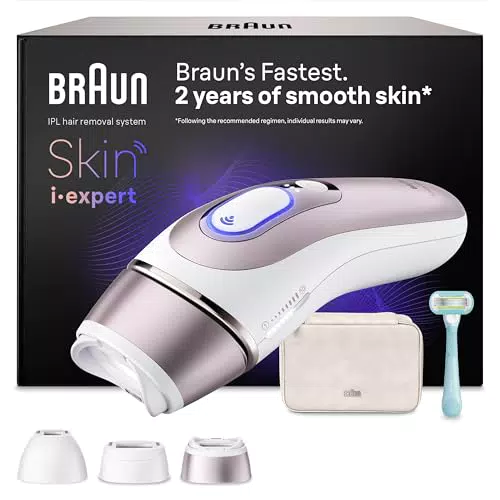 Braun Skin I Expert Epilatore Luce Pulsata Donna, Epilazione Laser, Modello Pl7311