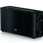 Braun Tostapane PurEase HT3110BK 1000W con 2 Slot, 7 Livelli e Griglia Smontabile