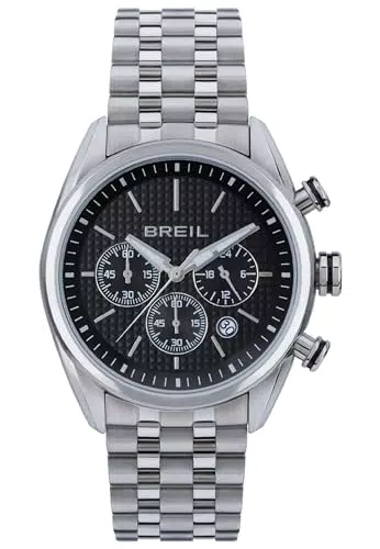 Breil Orologio Uomo Line Up Cronografo Quarzo con Bracciale in Acciaio