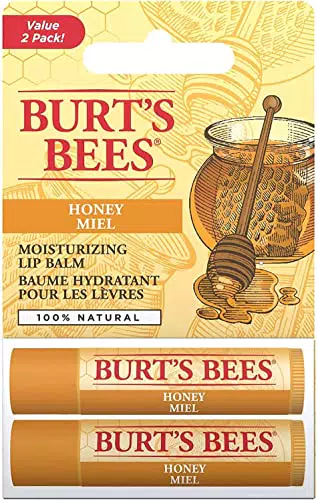 Burt's Bees Balsamo Labbra al Miele e Cera d'Api Confezione Multipla