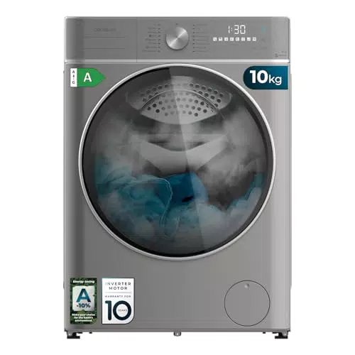 Cecotec Lavatrice Bolero DressCode 10800 Inverter, 16 Programmi, Classe A, Vapore