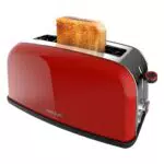 Cecotec Tostapane Verticale Toastin' Time 850W Acciaio Inossidabile Con Fessura Larga