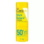 CeraVe Stick Solare Invisibile SPF50+ per Aree Sensibili Labbra e Contorno Occhi