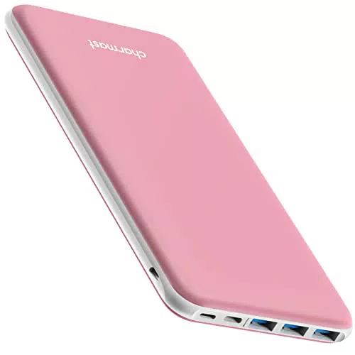 Charmast Power Bank 26800mAh, Caricatore Portatile USB C Powerbank Batteria con 3 Ingresso & 4 Uscita Compatibile con iPhone 12/11/XS/XR Samsung Huawei Xiaomi Smartphone Tablet