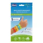 Chicco Braccialetti alla Citronella Profumati per Bambini e Adulti con Fragranza Naturale