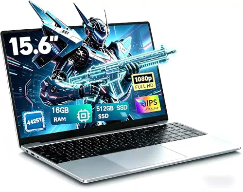 CHIFUYOU Notebook 15,6" 16GB RAM 512GB SSD Processore 4425Y Win 11 Wi-Fi 5 Bluetooth