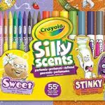Crayola Silly Scents Set Creativo Profumato con Pennarelli, Matite e Pastelli