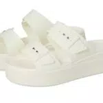 Crocs Brooklyn Buckle Low Wedge Sandali Donna Zeppa Comoda
