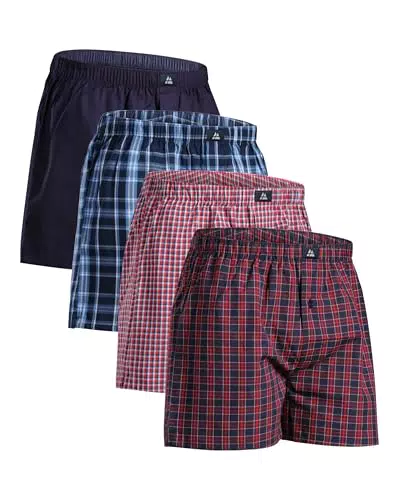 Danish Endurance Boxer Uomo Cotone Biologico Leggeri e Traspiranti