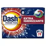 Dash Power Pods Extra Igienizzante Detersivo Capsule Pulizia Profonda Igienica