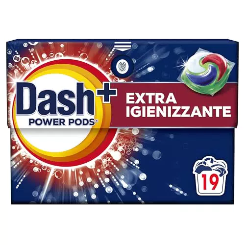 Dash Power Pods Extra Igienizzante Detersivo Capsule Pulizia Profonda Igienica
