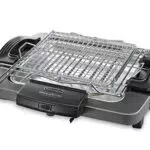 De'Longhi BQ60 Barbecue Elettrico con Doppia Griglia e Bistecchiera Facile da Pulire