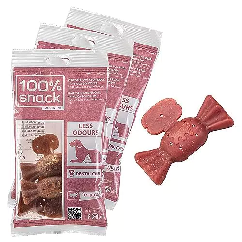 Ferplast Snack Naturale per Cane per Igiene Orale e Controllo Odori con Yucca