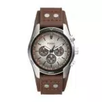 Fossil Orologio Coachman da uomo, cronografo al quarzo, cassa in acciaio 45 mm