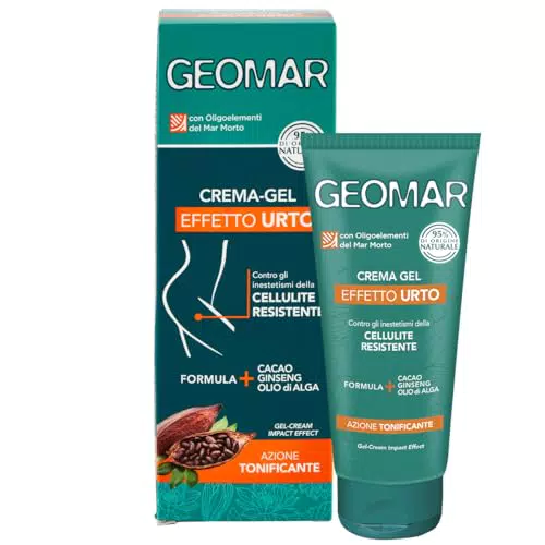 Geomar Crema Gel Effetto Urto Tonificante Contro Cellulite Resistente Naturale