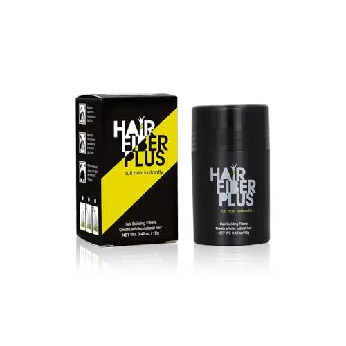 HairFiberPlus Fibre Capelli Uomo Donna Naturale Cotone Copri Calvizie Volumizzante