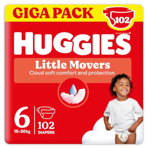 Huggies Pannolini Little Movers Formato Gigapack