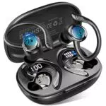 Hupoaf Auricolari Bluetooth Sport 5.4 con Microfono ENC, Cuffie Wireless Impermeabili