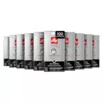 Illy Capsule Alluminio Forte 100% Arabica Aroma Intenso e Retrogusto Cioccolato