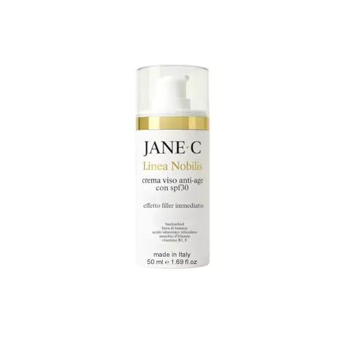 JaneC Crema Viso Antirughe Filler SPF30 Skincare Coreana con Retinolo Vegetale