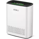 KNKA Purificatore Aria HEPA CADR 300 m³/h, Filtro Polveri Odori, per 80 m²