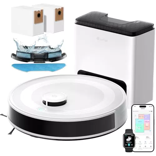 Lefant M2 Plus Robot Aspirapolvere Lavapavimenti con Mappatura Laser e App Alexa