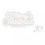 Legami Insegna Luminosa LED Effetto Neon Natale con Base Removibile e Cavo Type-C