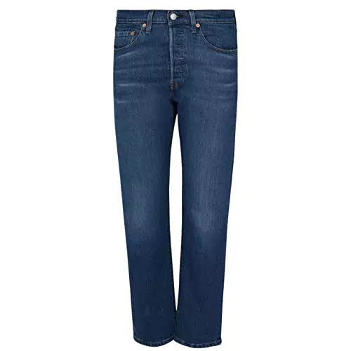 Levi's 501 Crop Jeans Donna Modello Classico Denim