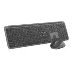 Logitech MK950 Signature Slim Kit Tastiera e Mouse Wireless Silenziosi Multi Dispositivo