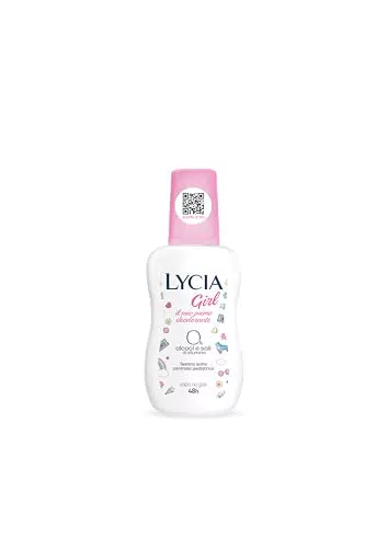 Lycia Girl Deodorante Bambina Vapo No Gas per Prime Sudorazioni Pelli Delicate